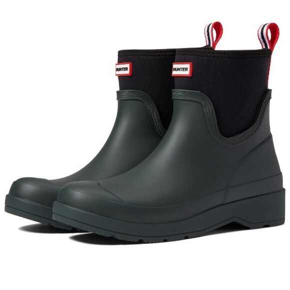 Hunter Women Play Neoprene Boot Short - Artic Moss, Women's 6 Medium NEW - Picture 11 of 11